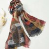 Accessories & Home * | Taos Mountain Scarf Taupe Multi