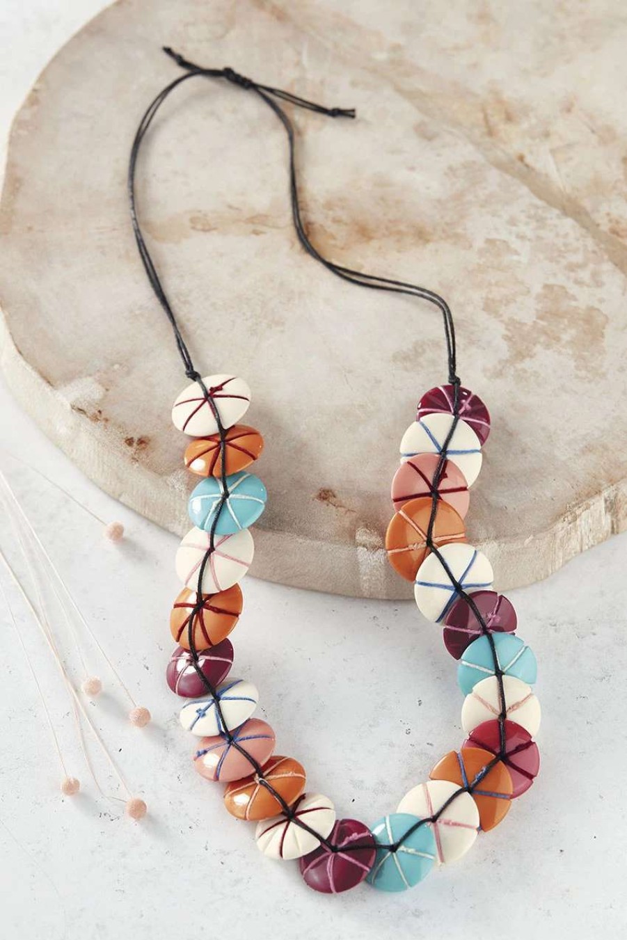 Accessories & Home * | Nature'S Art Necklace Multi