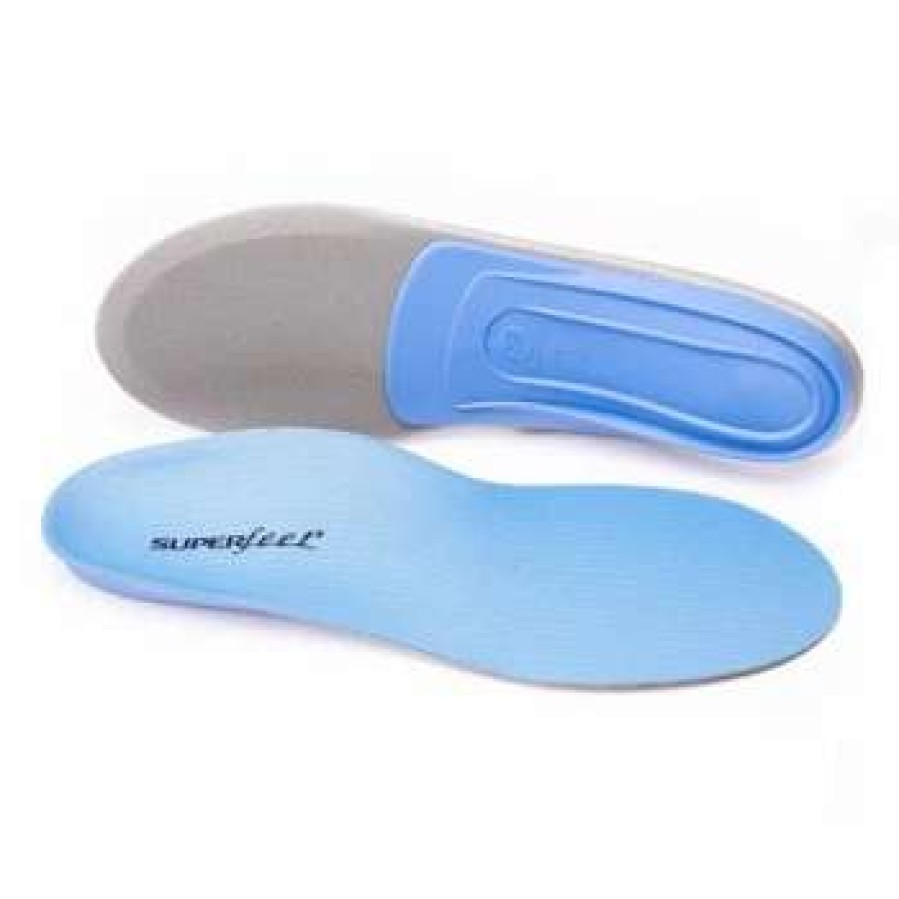 Ski Gear * | Superfeet Trim-To-Fit Footbed By Superfeet Blue