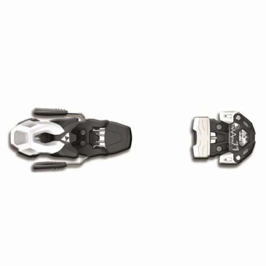 Ski Gear * | Fischer Attack At 11 Ski Bindings By Fischer Black / White