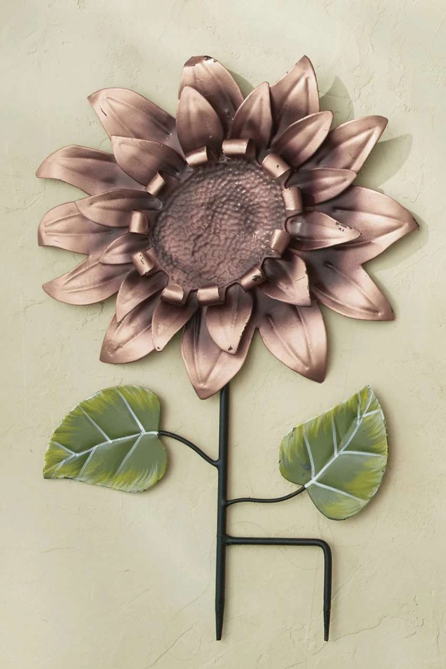 Accessories & Home * | Sunflower Garden Stakes Mixed Metal