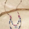 Accessories & Home * | Charmed Journeys Necklace Silver Multi