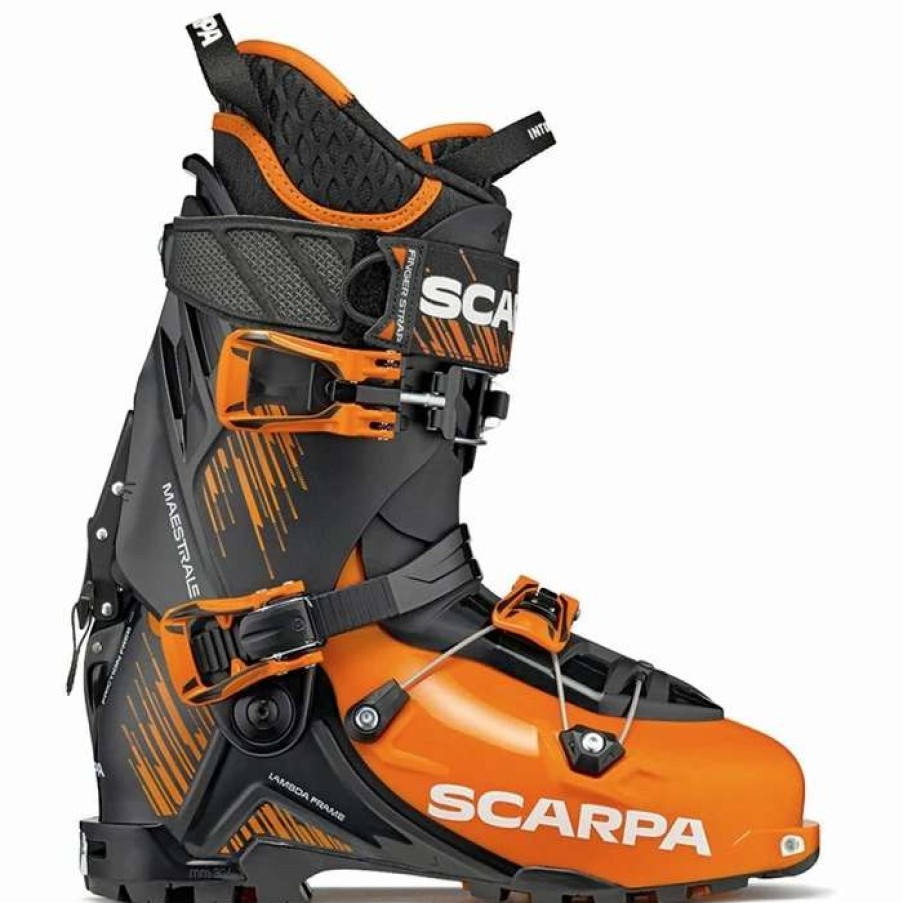 Ski Gear * | Scarpa Maestrale Ski Boots Men'S By Scarpa Orange / Black