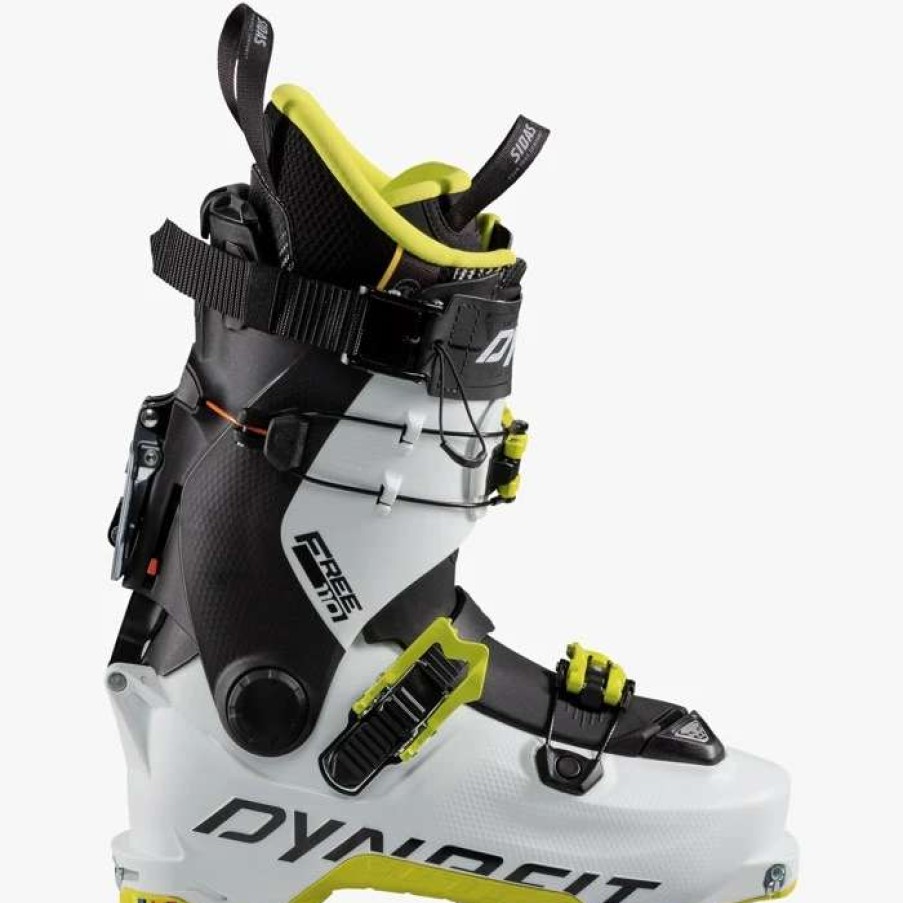 Ski Gear * | Dynafit Hoji Free 110 Ski Boots Men'S By Dynafit White / Lime Punch