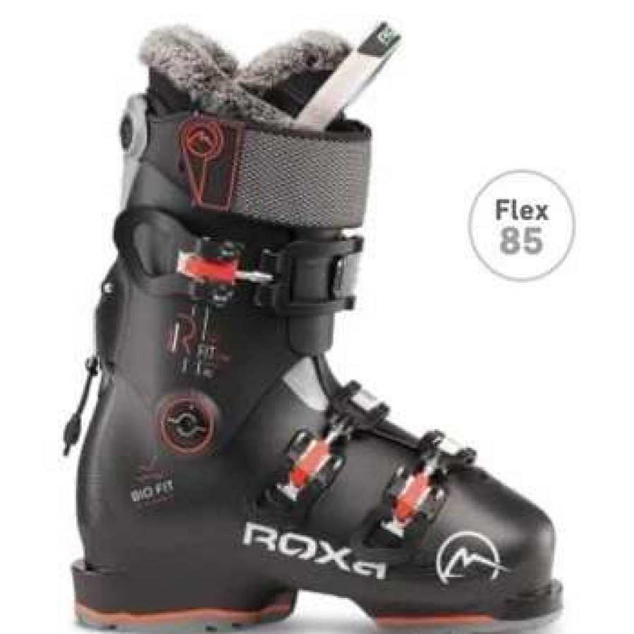 Ski Gear * | Roxa R/Fit W Hike 85 Ski Boots Women'S By Roxa Black / Black / Coral