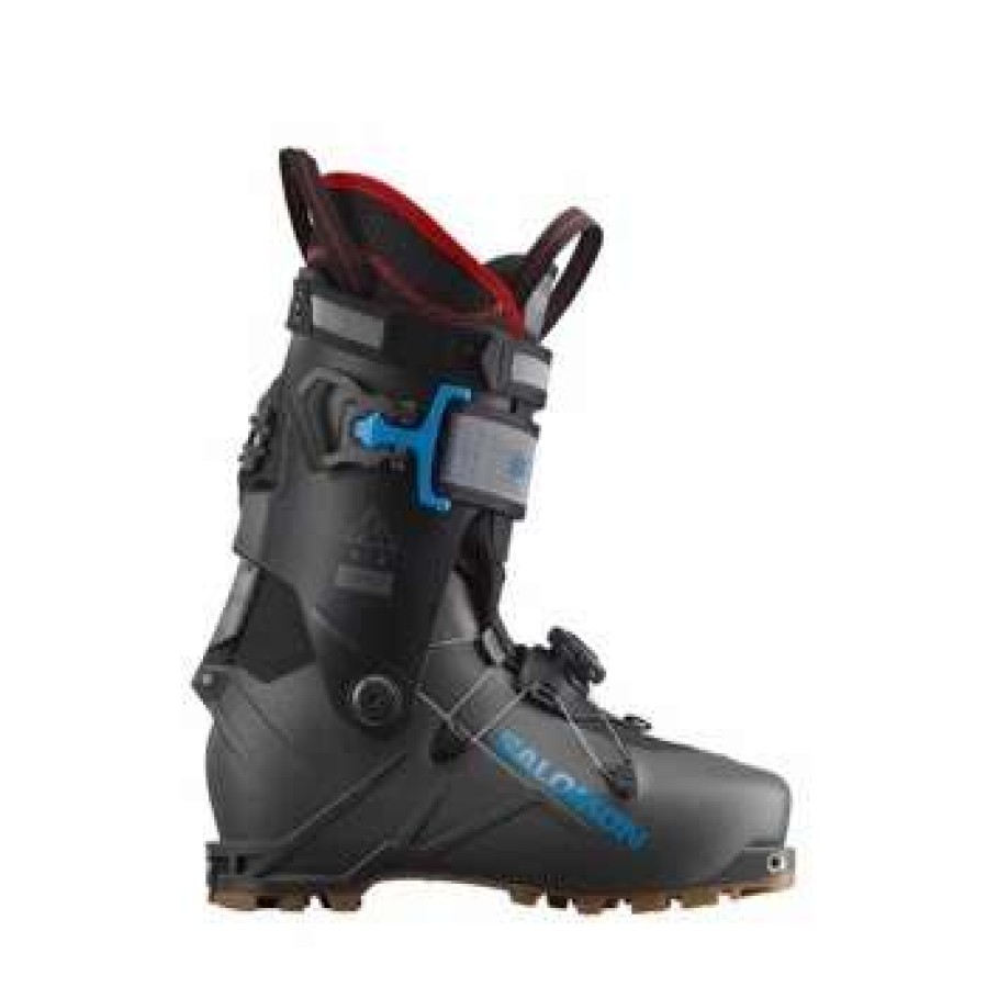 Ski Gear * | Salomon S/Lab Mtn Summit Ski Boots Men'S By Salomon Black / Anthracite / Transcend Blue