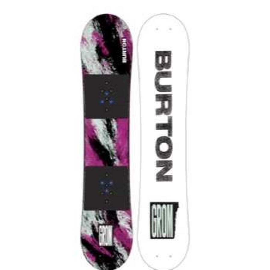 Snowboard Gear * | Burton Grom Purple Snowboard Youth By Burton