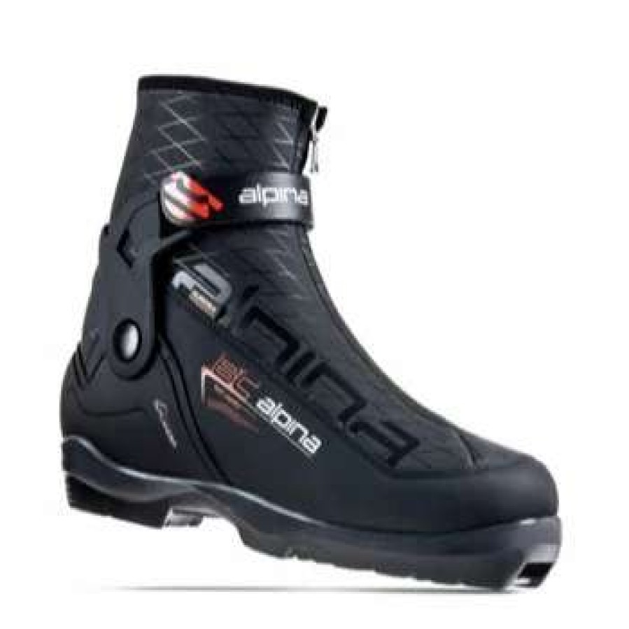 Ski Gear * | Alpina Outlander Ski Boots Men'S By Alpina Black / Orange