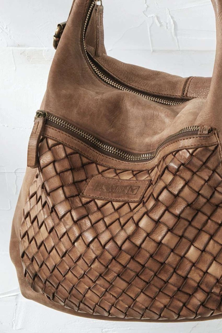 Accessories & Home * | Convertible Woven Bag By Pikolinos Cognac