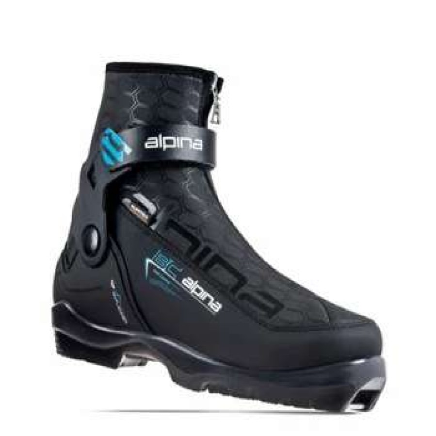 Ski Gear * | Alpina Outlander Eve Ski Boots Women'S By Alpina Black / Blue