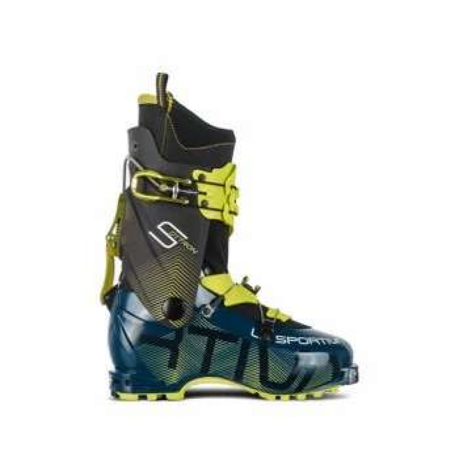 Ski Gear * | La Sportiva Sytron Ski Boots Men'S By La Sportiva Ocean / Sulphur (Final Sale)