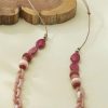 Accessories & Home * | Artful Links Necklace Pink Clay Multi