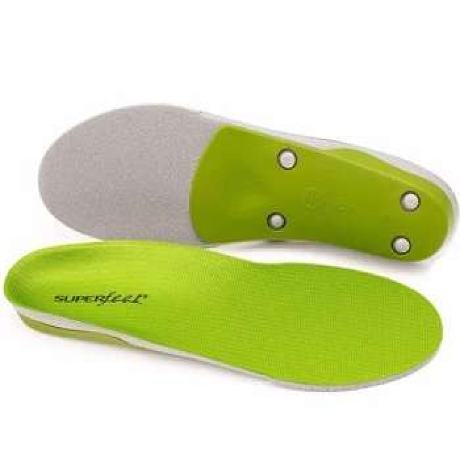 Ski Gear * | Superfeet Trim-To-Fit Footbed By Superfeet Green