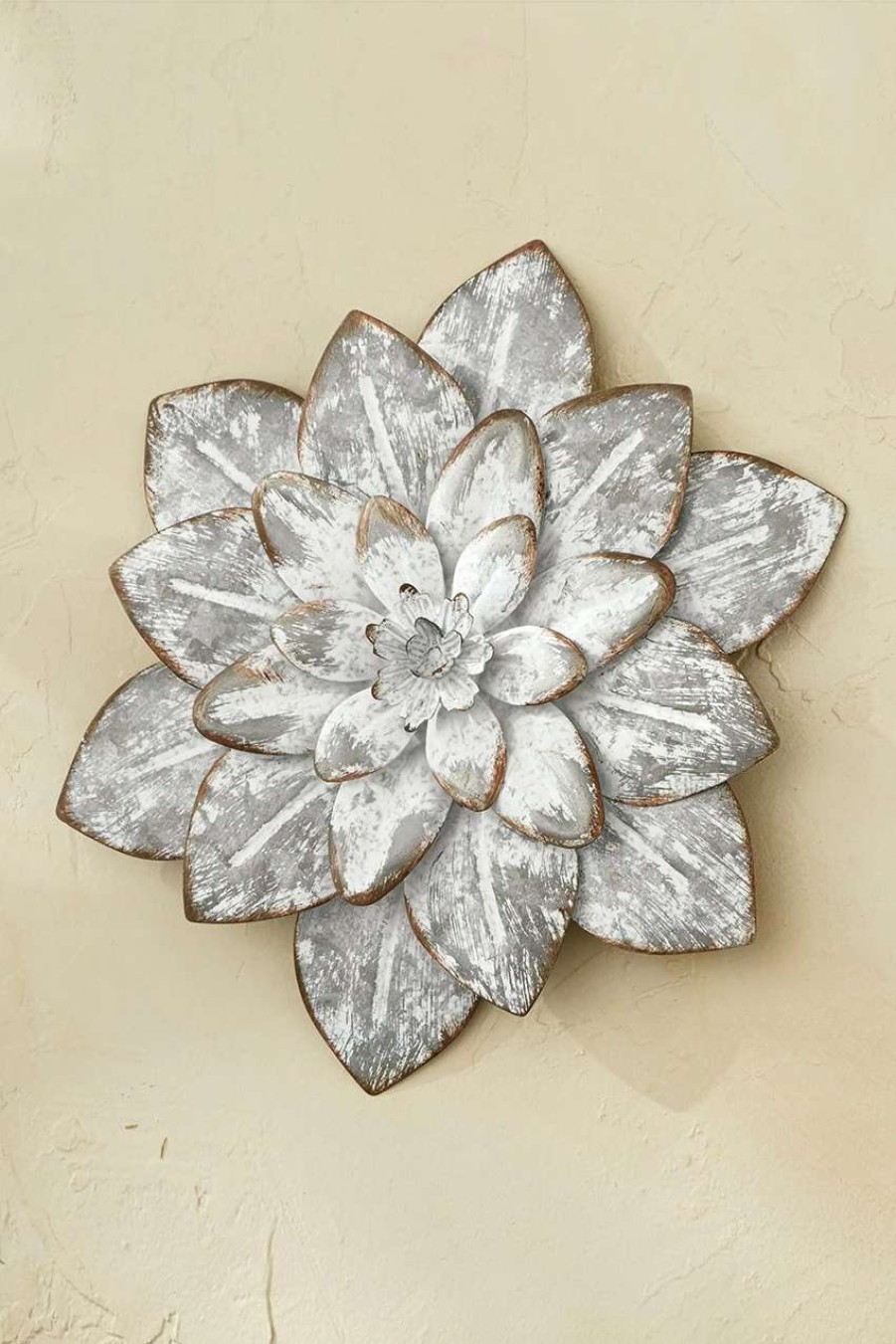 Accessories & Home * | Field Fresh Wall Flower Metal