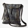 Accessories & Home * | Well Traveled Messenger Bag Black