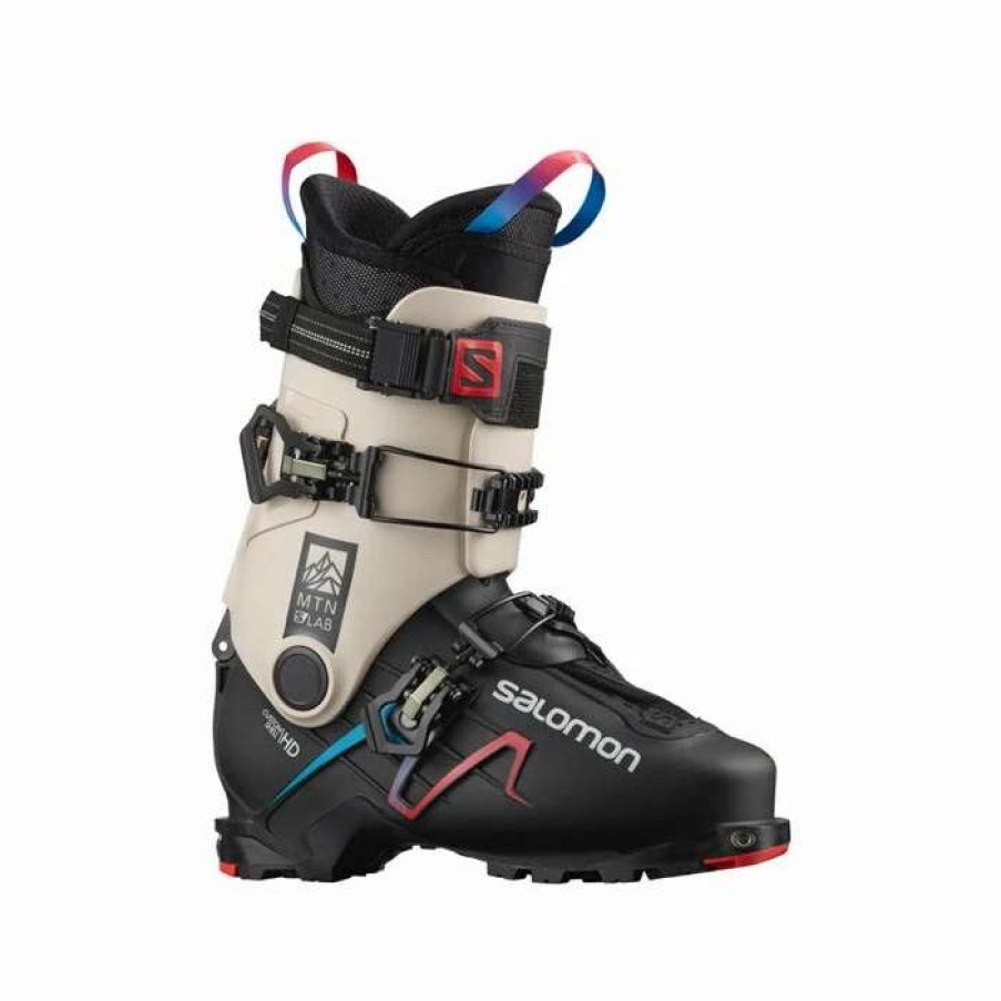 Ski Gear * | Salomon S/Lab Mtn Ski Boots Men'S By Salomon Black / Rainy Day / Red