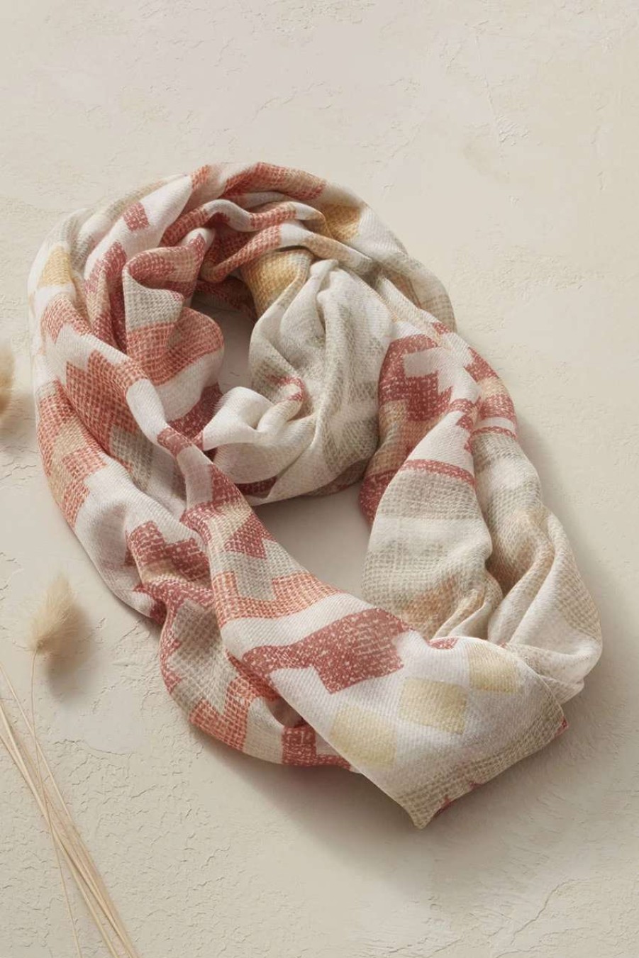 Accessories & Home * | Mesa Morning Scarf Canyon Rose Multi