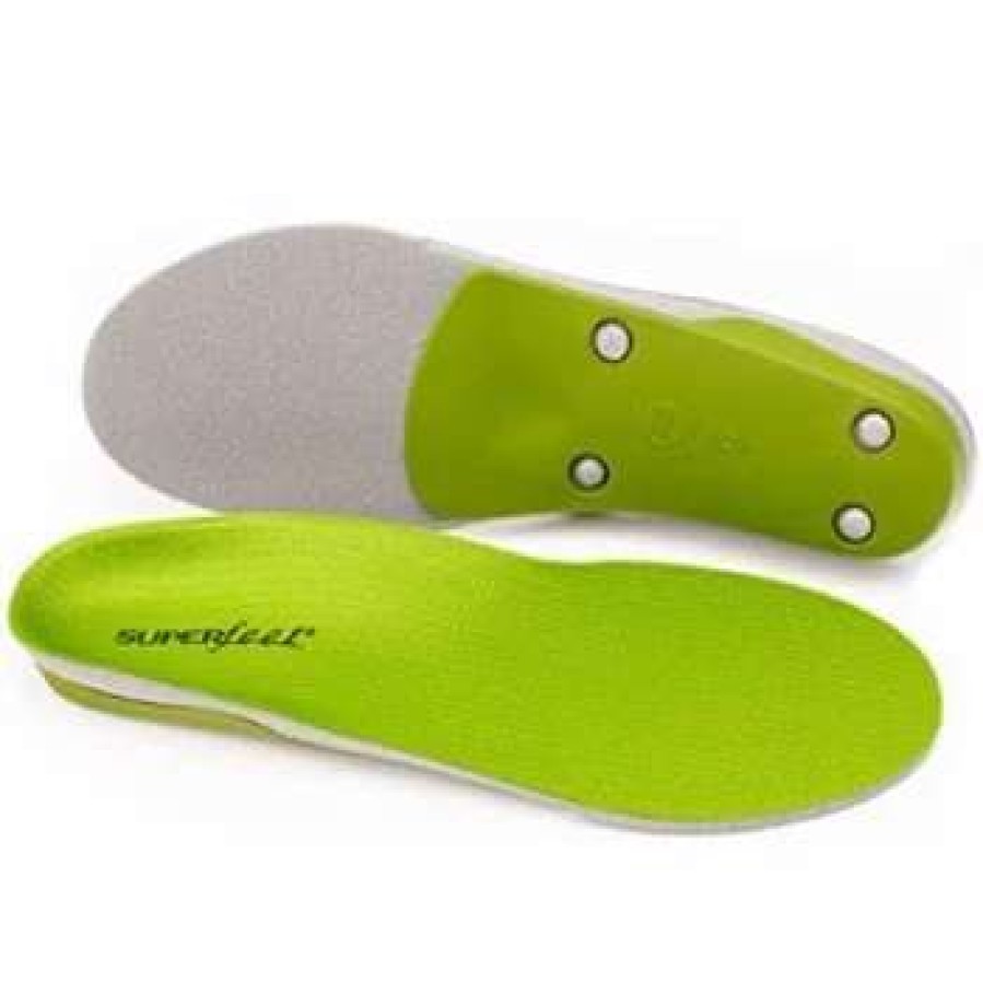 Ski Gear * | Superfeet Trim-To-Fit Footbed By Superfeet Green