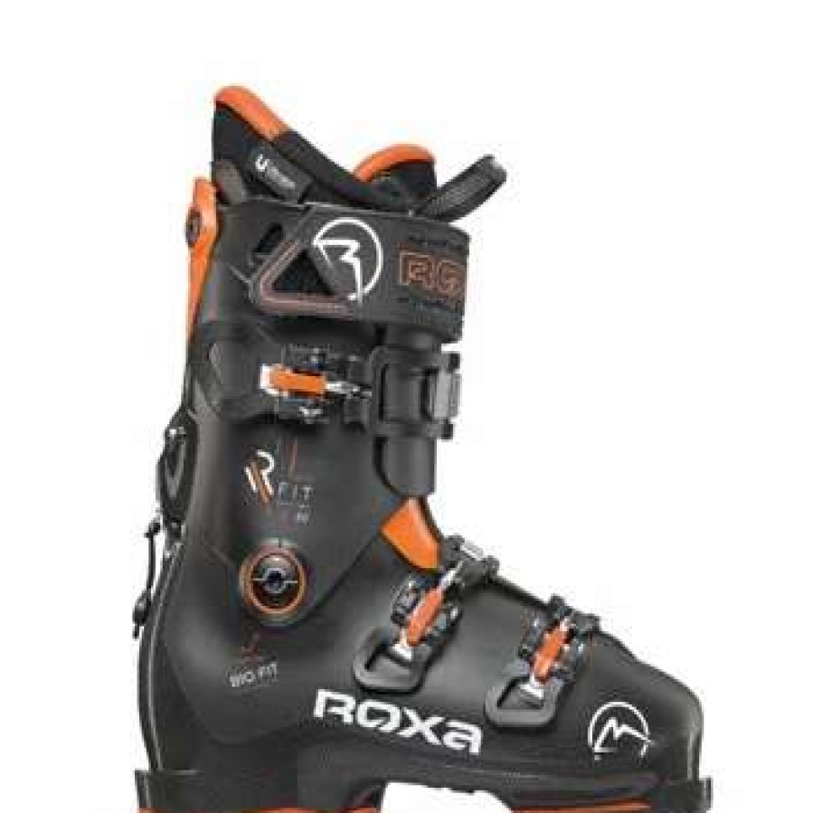 Ski Gear * | Roxa R/Fit Hike 90 Ski Boots Men'S By Roxa Black / Black / Orange