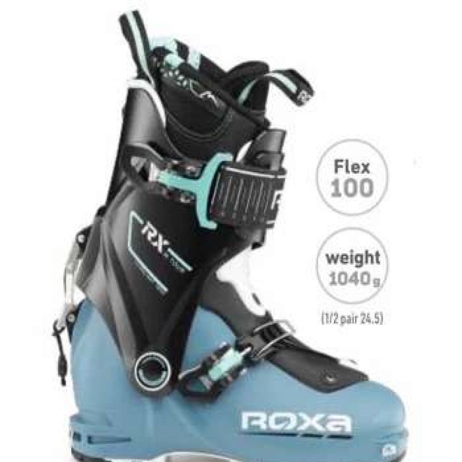 Ski Gear * | Roxa Rxw Scout Ski Boots Women'S By Roxa Anthracite / Black / Black-White