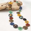 Accessories & Home * | Tagua Long Beaded Necklace Multi