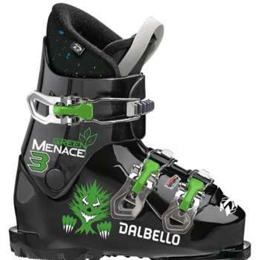 Ski Gear * | Dalbello Green Menace 3.0 Gw Jr. Ski Boots Youth By Dalbello Black / Black