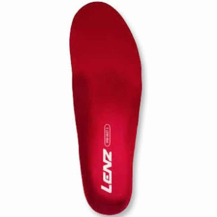 Ski Gear * | Lenz North America 70.01 Flowmould Custom Insole Unisex By Lenz North America Merino Wool - Red